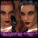 Deadly Hr-021: for Hr-021 Hair